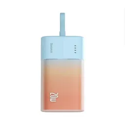 پاوربانک 5200 میلی آمپر باسئوس 20 وات مدل Baseus Popsicle Fast Charging Power Bank IP Edition 5200mAh 20W