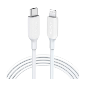 کابل تبدیل USB-C به لایتنینگ انکر مدل A8833H21 طول 1.8 متر Anker PowerLine III A8833H21...