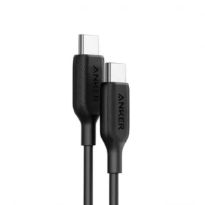 کابل شارژ انکر USB-C به USB-C مدل A8856H11 Anker PowerLine III 100W 2.0 Cable B2B - UN به طول 180 سانتی متر