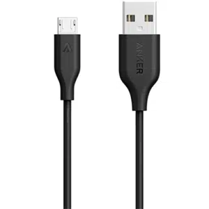 کابل 90 سانتی‌متری Micro USB انکر مدل Anker PowerLine A8132